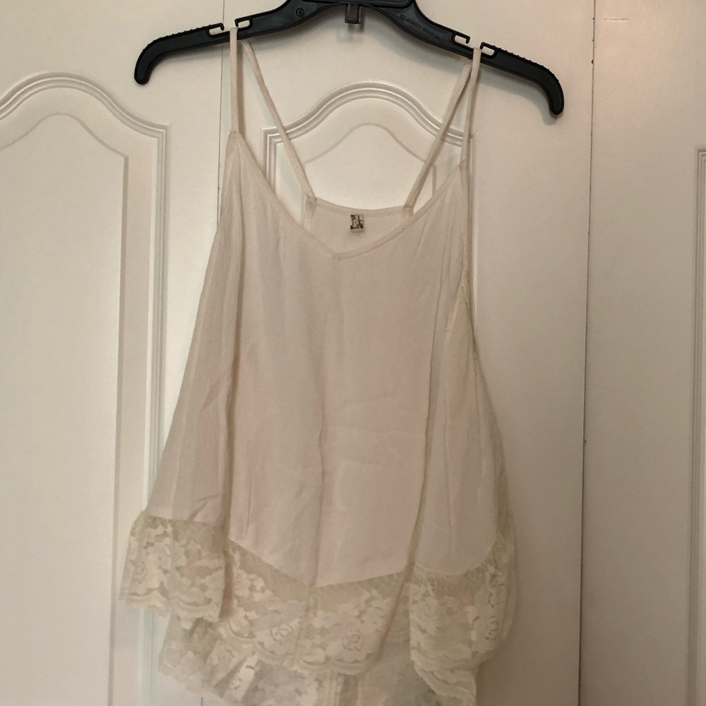 Free People white top